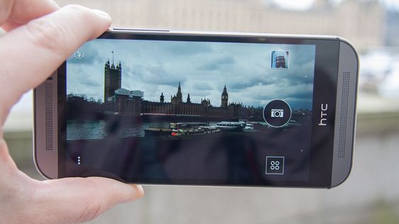 HTC One (M8) har et lettfattelig kameragrensesnitt. 