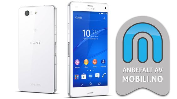 Vi anbefaler Sony Xperia Z3 Compact. 