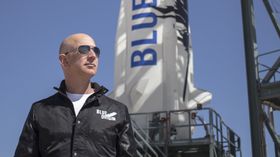 Sjefen sjøl, Jeff Bezos.