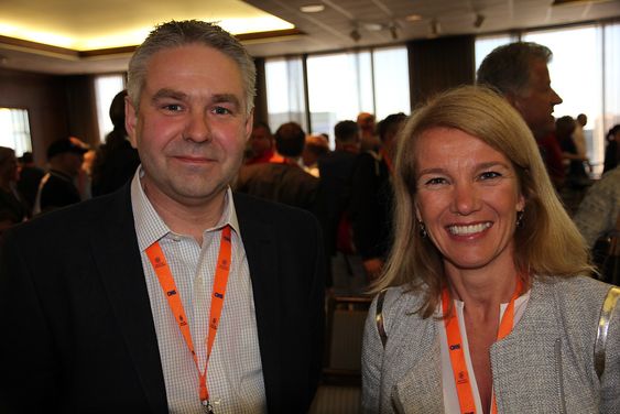Leder an: Direktør Jan Soppeland og ordfører Christine Sagen Helgø leder Stavangers rekordstore delegasjon til OTC i Houston.  