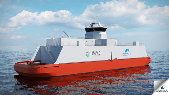 Miljøkraft: HMMS utvikler dette 14 MW-kraftverksskipet (EPS) med Bergen i tankene. Ved å forsyne to cruiseskip eller 10 offshorefartøy med strøm, kan byen spare utslipp tilsvarende 50.000 biler. 