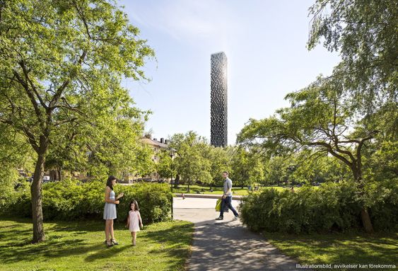 I Stockholm planlegger selskapet SSM å bygge en skyskraper på 225 meter og 75 etasjer. Byggesøknaden er nå under behandling.
