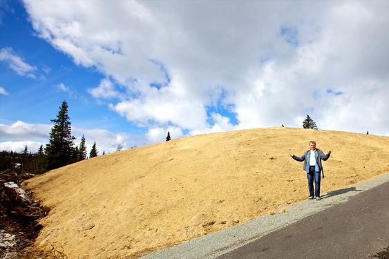 Snølagring på Beitostølen