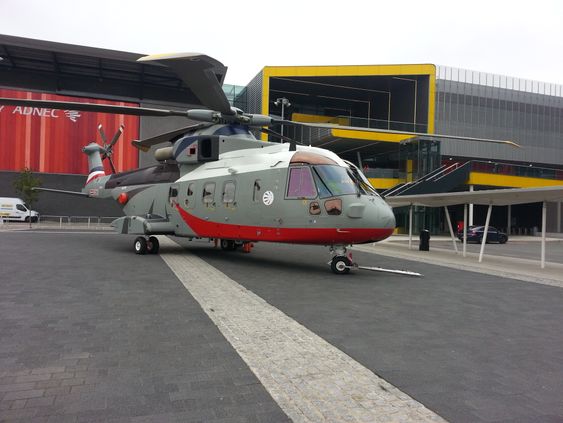 Slik ser vip-versjonen av AW101 ut. Norge vurderer å bestille helikopteret med militær sar-utrustning. 