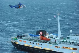 Bristows EC225LP awsar (bildet) er satt på bakken. Nå er det amerikanere i S-92 som flyr sar på Hammerfest.