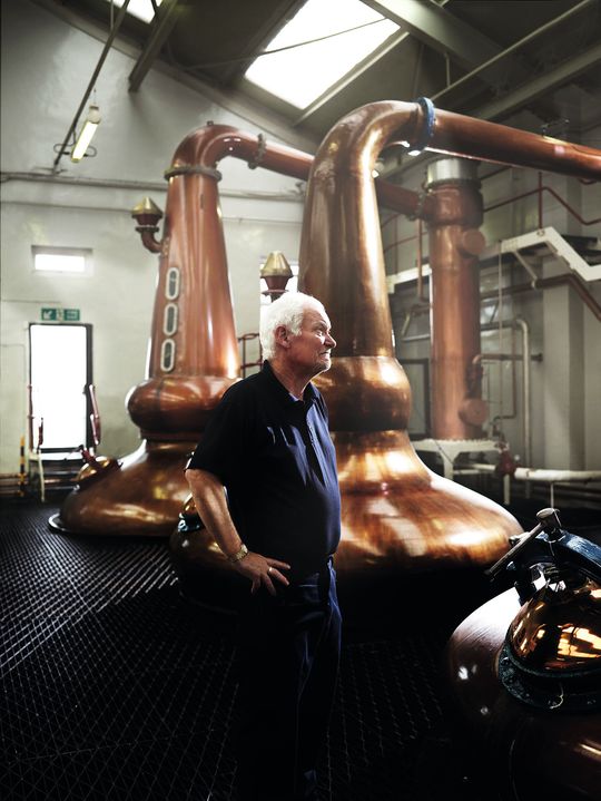 Det er bare åtte ansatte på Glengoyne-destilleriet.