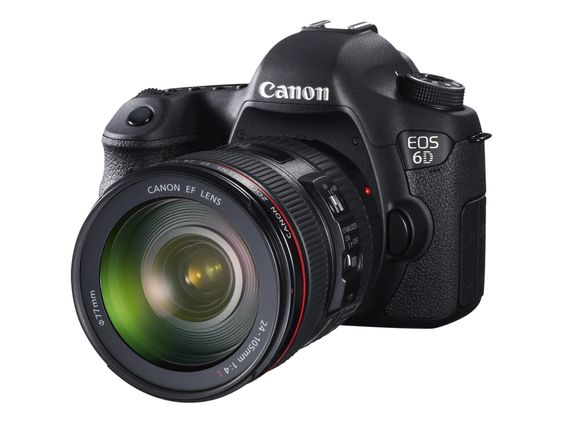 EOS 6D: Canons nye speilrefles i mellomsegmeentet har påde WiFi og GPS 