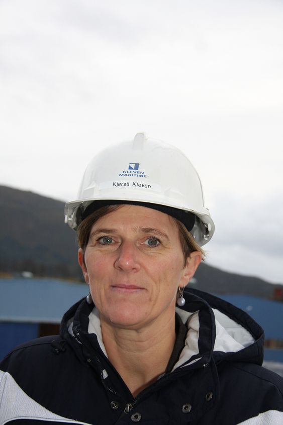 Styreleder Kjersti Kleven i Kleven Maritime AS, Ulsteinvik