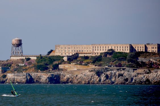 MUSEUM: Øya Alcatraz ligger 2,4 km fra havna i San Francisco og fungerer i dag som museum. Foto: Fredrik Drevon