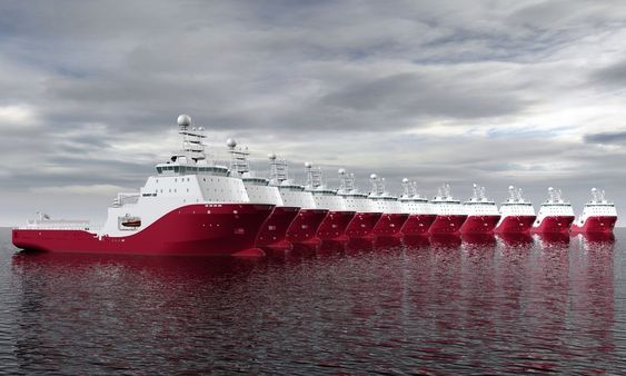 Siem Offshore har 10 store AHT-skip under bygging. Alle bygges med Vik-Sandvik 491 CD elelr 490 CD desisgn. Skipene utstyres med motorer som yter 28070 hestekrefter og med en trekkraft på 300 tonn. Skipene bygges ved Kleven Mariitme i Ulsteinvik.