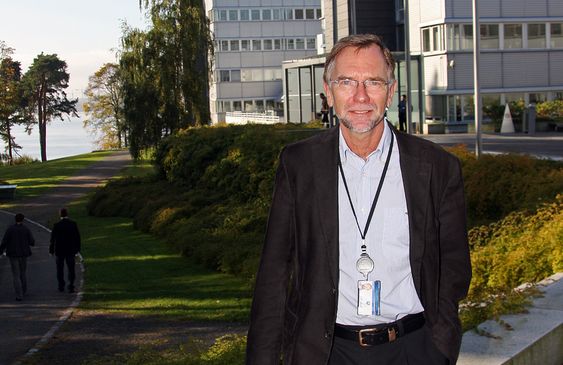 Erik Smith. Leder av styringsgruppa til Follobane-prosjektet i Jernbaneverket.