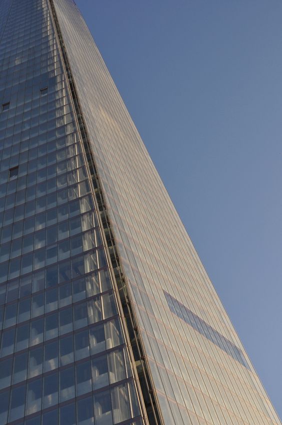 GLASS: 56000 kvadratmeter glass dekker The Shard.