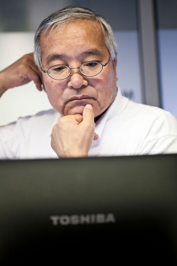 Japaneren Katashi Tarekado i ABK Klimaprodukter og Toshiba