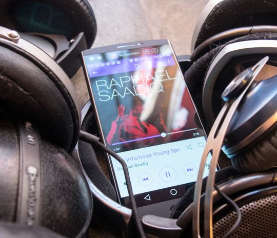 LG V10 fungerer utmerket, nesten samme hva slags hodetelefoner du kobler den til.