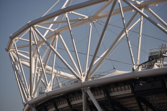 KAN DEMONTERES: Londons OL-stadion har 80000 sitteplasser og har kostet 486 millioner pund å bygge.