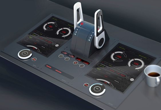 BERG PROPULSJON: Hendel og panel. Vant Red Dot Design Award 2009.