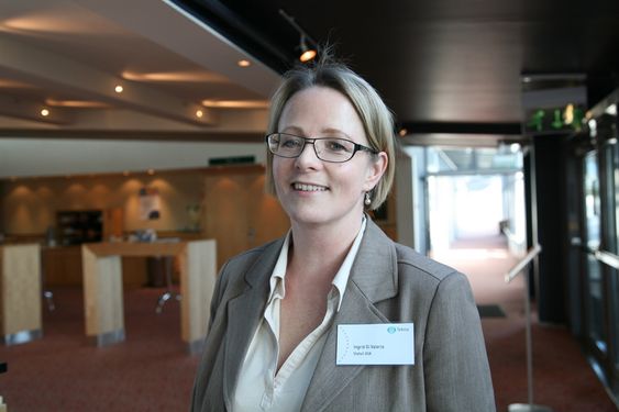 Ingrid di Valerio, Teknas hovedtillitsvalgt i Statoil sier at i Statoil er det svært få lønnsforskjeller mellom kvinner og menn basert på evaluering av lønnsforhandlinger, opprykk i karrierestigen.