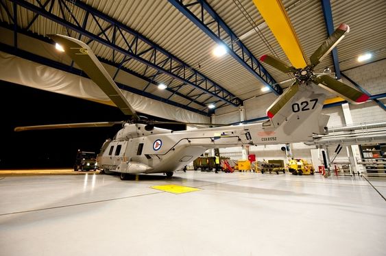 FRISTENDE: At Bardufoss er hovebasen for de norske NH90-helikoptrene gjorde at finske Patria nå etablerer seg på stedet med en vedlikeholdsavdeling.