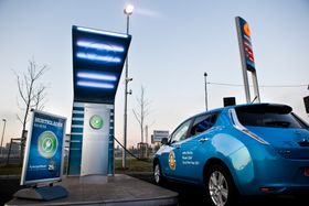 50 kilowatt hurtiglading blir antakelig vanlig en stund til.