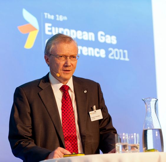 SØKELYSET?PÅ?ETTERSPØRSELSSIKKERHETEN:?Generalsekretær Torstein Indrebø i International Gas Union (IGU), mener etterspørselssikkerheten er underkommunisert. (FOTO: Svein Erik Dahl/G21).