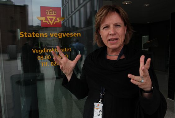 Marit Brandtsegg, direktør for Trafikksikkerhet-, miljø og teknologiavdelingen i Vegdirektoratet.