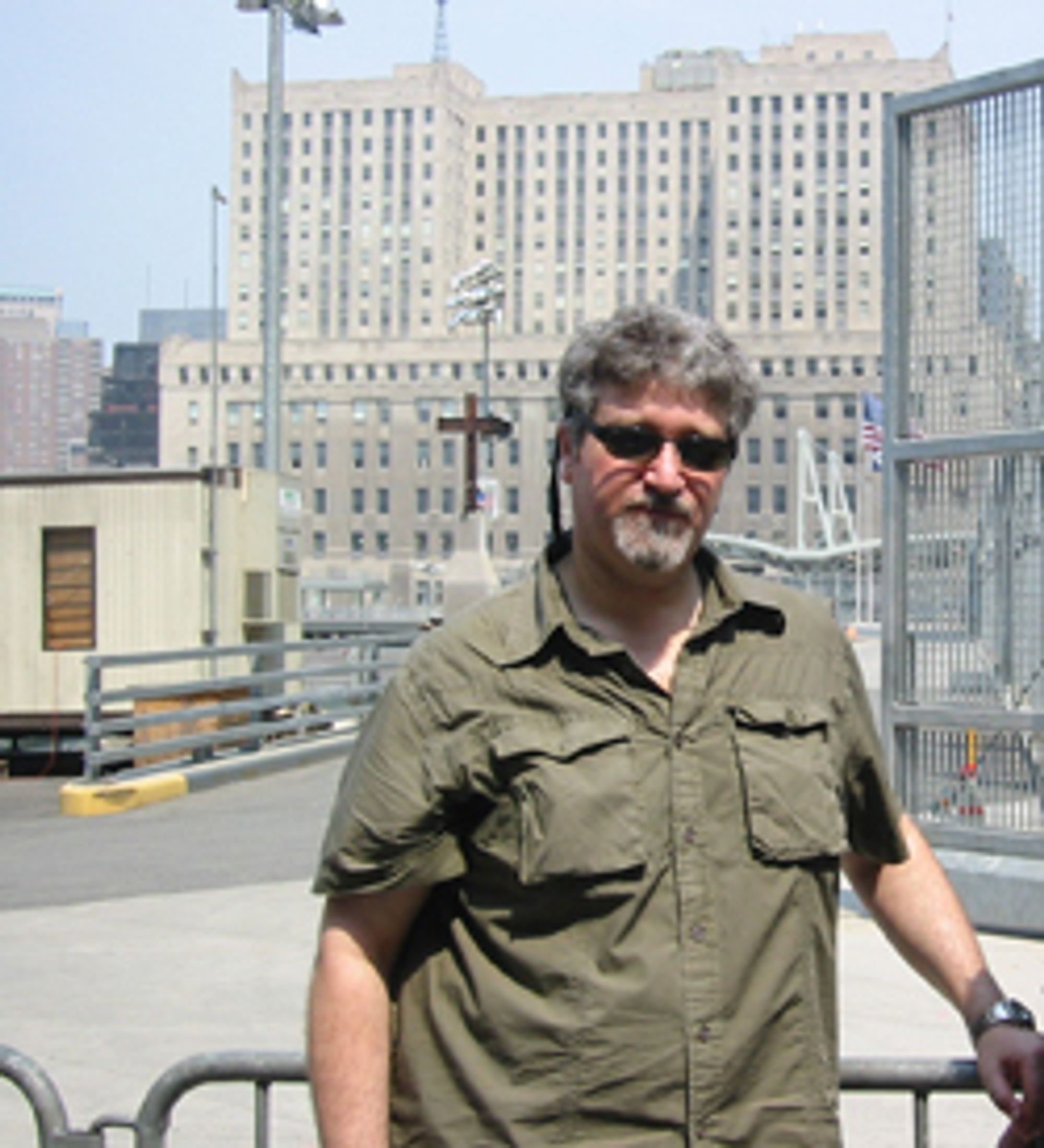 WTC-FORSKER: Professor Ed Galea ved University of Greenwich ledet den største studien på evakueringen av Tvillingtårnene.