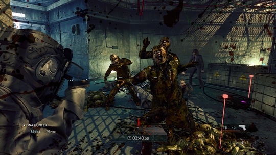 Umbrella Corps set deg inn i kamp mot både menneske og vandrande lik.