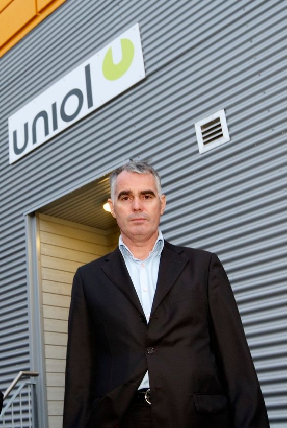 HAR TROEN: Daglig leder Thore Eilertsen ved Uniol sier at en beslutning om ny produksjon ved Uniol kan komme raskt, men at de ikke har noen garantier.