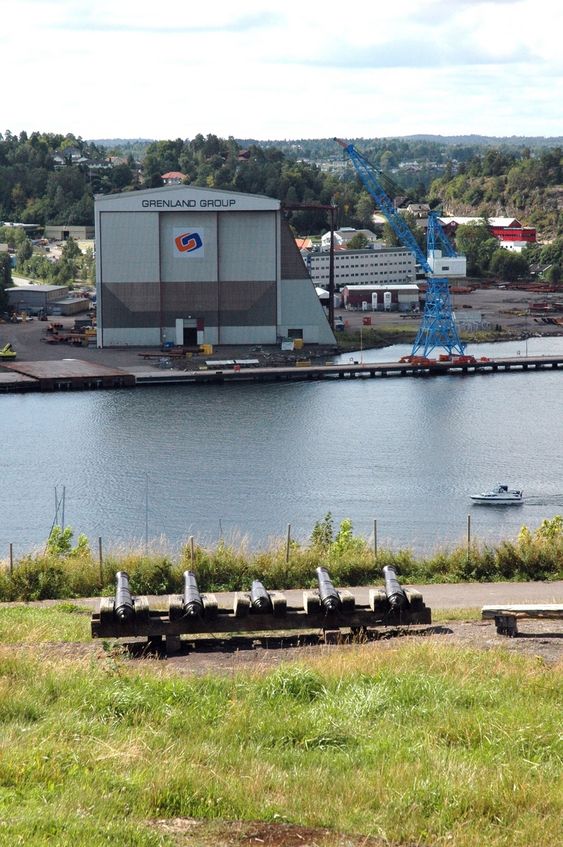 Dette verftet i Tønsberg er Grenland Groups største fabrikasjonsanlegg. Det har kapasitet til å kunne skipe ut moduler på opptil 10 000 tonn.