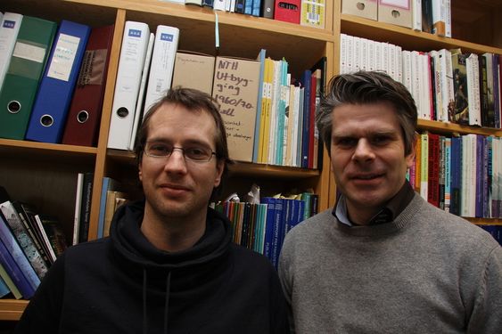 Ola Nordal og Thomas Brandt, NTH-historikere