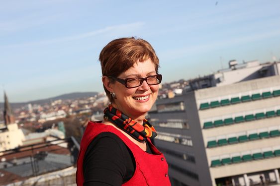 Ellen Stensrud, førstesekretær i LO. Bilder tatt i forbindelse med Profil-intervju 26.10.2010.