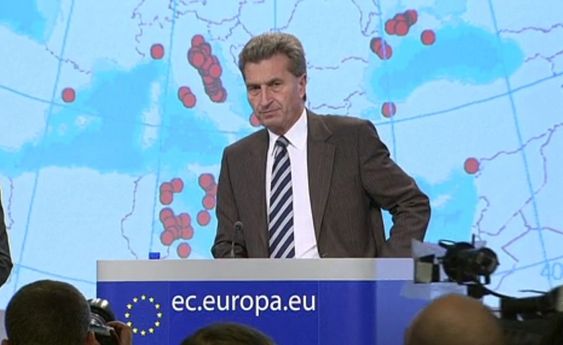 Energikommisær Günther Oettinger