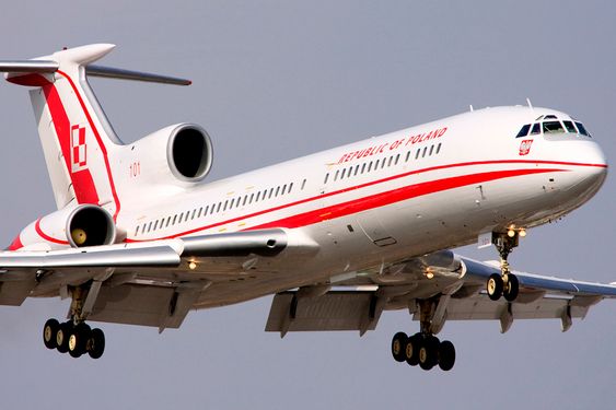 FLYET: Det polske presidentflyet og det 101 flyet i det polske flyvåpenet, et Tupolev TU-154 M, styrtet i et forsøk på å lande i Russland lørdag 10. april 2010.