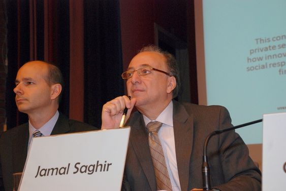 Jamal Saghir i Verdensbanken. Bildet er tatt juni 2009.