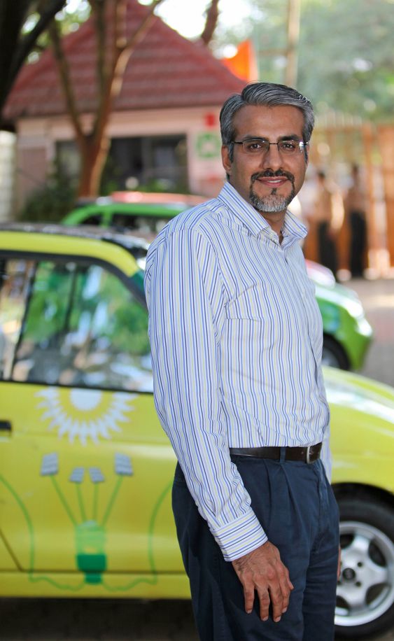 Chetan Kumaar Maini er sjefingeniør og grunnlegger av Reva som produserer elbiler i Bangalore, India.