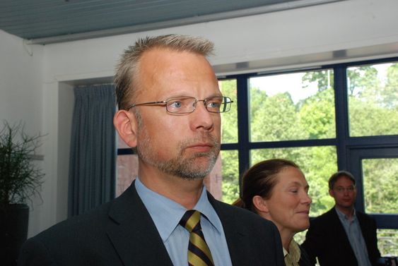 Lansering av Intpow 2. juni 2009. Direktør Geir Elsebutangen i Intpow.