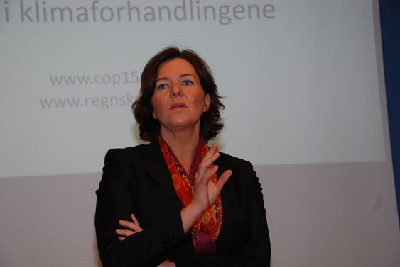 Hanne Bjurstrøm, arbeidsminister og Norges klimaforhandler i København