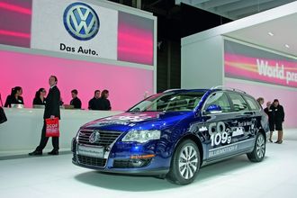 Volkswagen Passat var en av bilmodellene det ble jukset med.