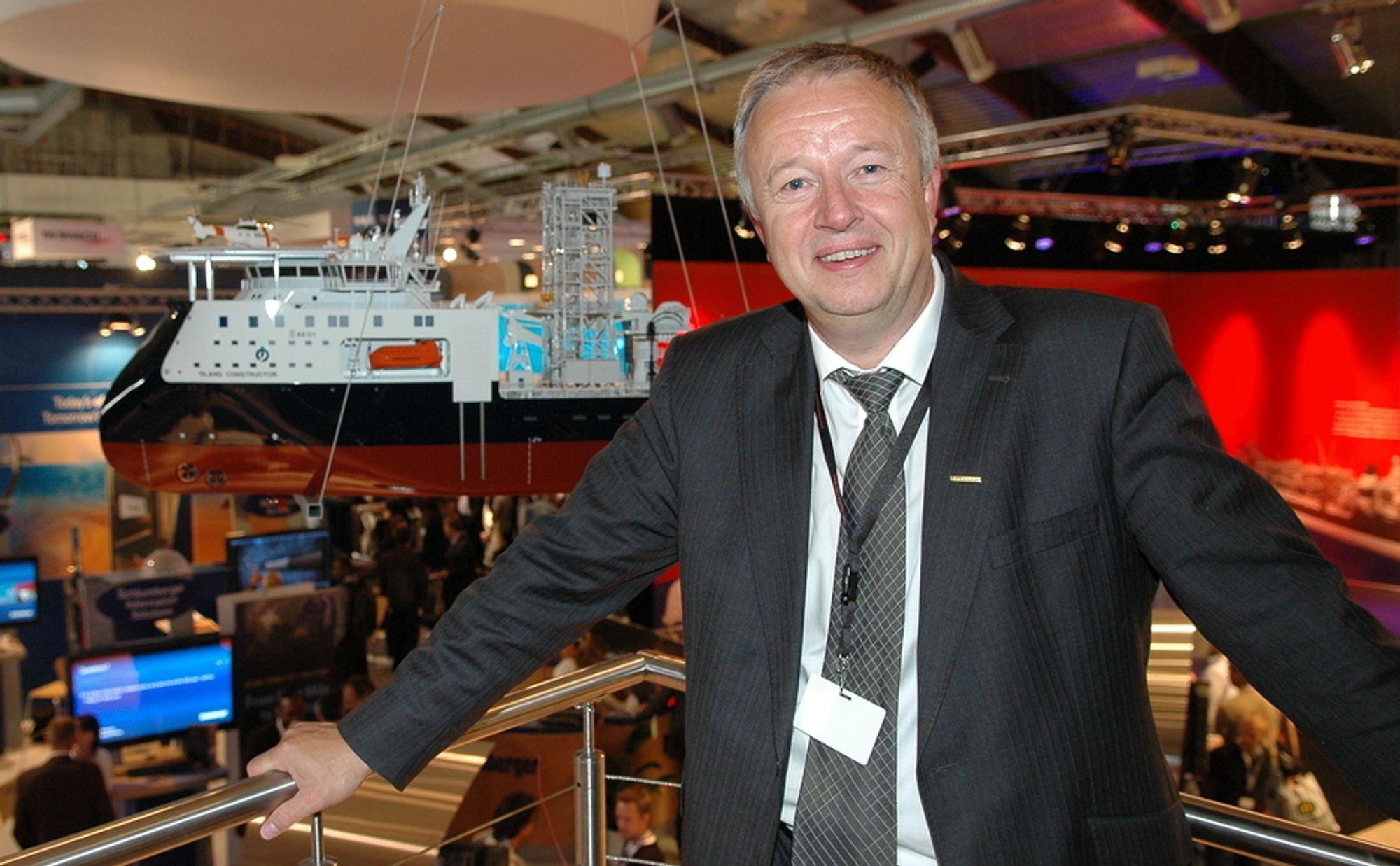 Subsea-nestoren: Tore Halvorsen har ledet FMC Technologies subseadivisjon fra Kongsberg i 23 år og sitter fortsatt i konsernledelsen i det nyfusjonerte