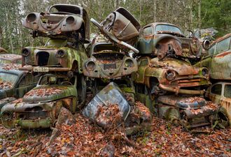 Inntil 30 000 biler i året kan falle utenfor returordningen, og mange kan havne i naturen.