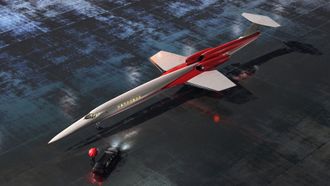 Aerion AS2 blir en forretningsjet med plass til kun tolv passasjerer.