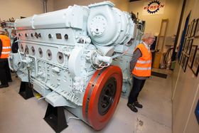 L-motoren ble opprinnelig designet med tanke på bruk i NSBs lokomotiver. 