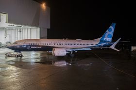 Første Boeing 737 Max-8 ble rullet ut fra fabrikken i Renton tirsdag. 
