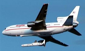 Orbitals L-1011 Tristar slipper Pegasus-raketten i 1996. 