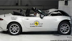 Mazda MX-5 gjorde det minst dårlig av roadsterne.