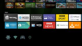 Her er Popcorn Time installert på Nvidias Shield Android TV.