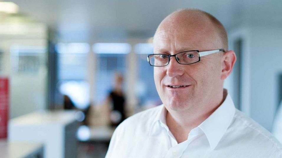 Administrerende direktør Christian Birkeland i RiksTV vil ikke være med på at selskapet skor seg på konflikten mellom Discovery og Canal digital.