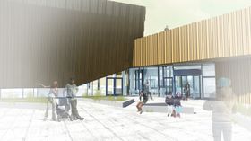 Svømmehallen blir et forbildeprosjekt i FutureBuilt-programmet for klimavennlige byområder og bygg.