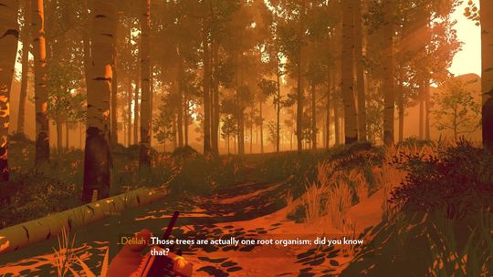 Firewatch burde vært litt mer som denne skogen, sammenhengende.