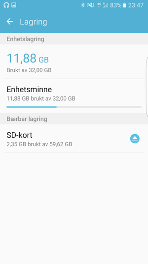 Minnekortstøtten er et gledelig gjensyn i Samsungs nye toppmodell.